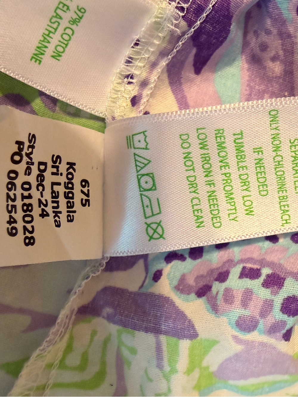 Lilly Pulitzer Biscayne Pajama Shirt and Short Set Women’s Size L Cotton Cozy - Picture 16 of 16